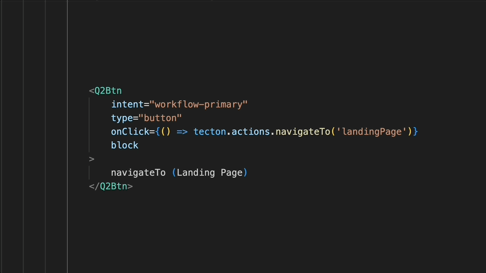 Animation of navigateTo workflow